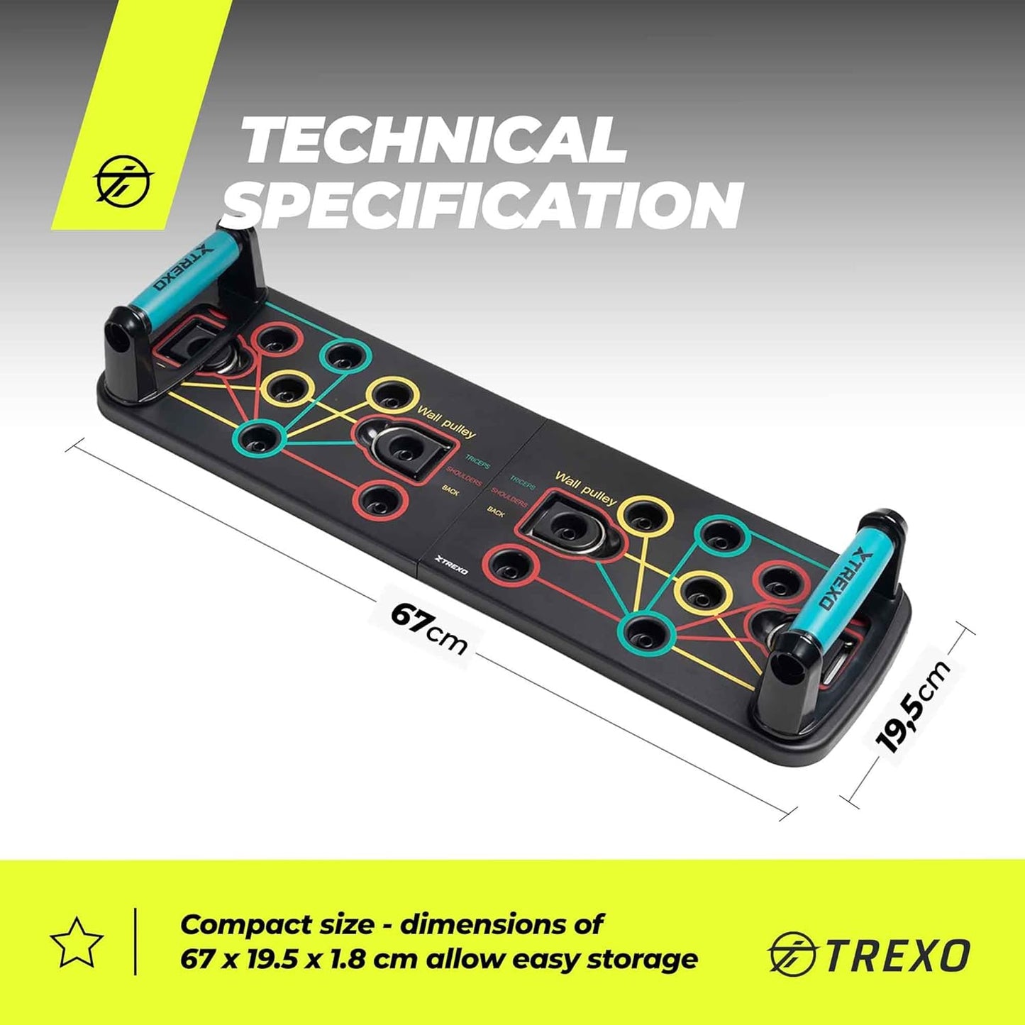 Trexo Kraftwunder Push-Up Board